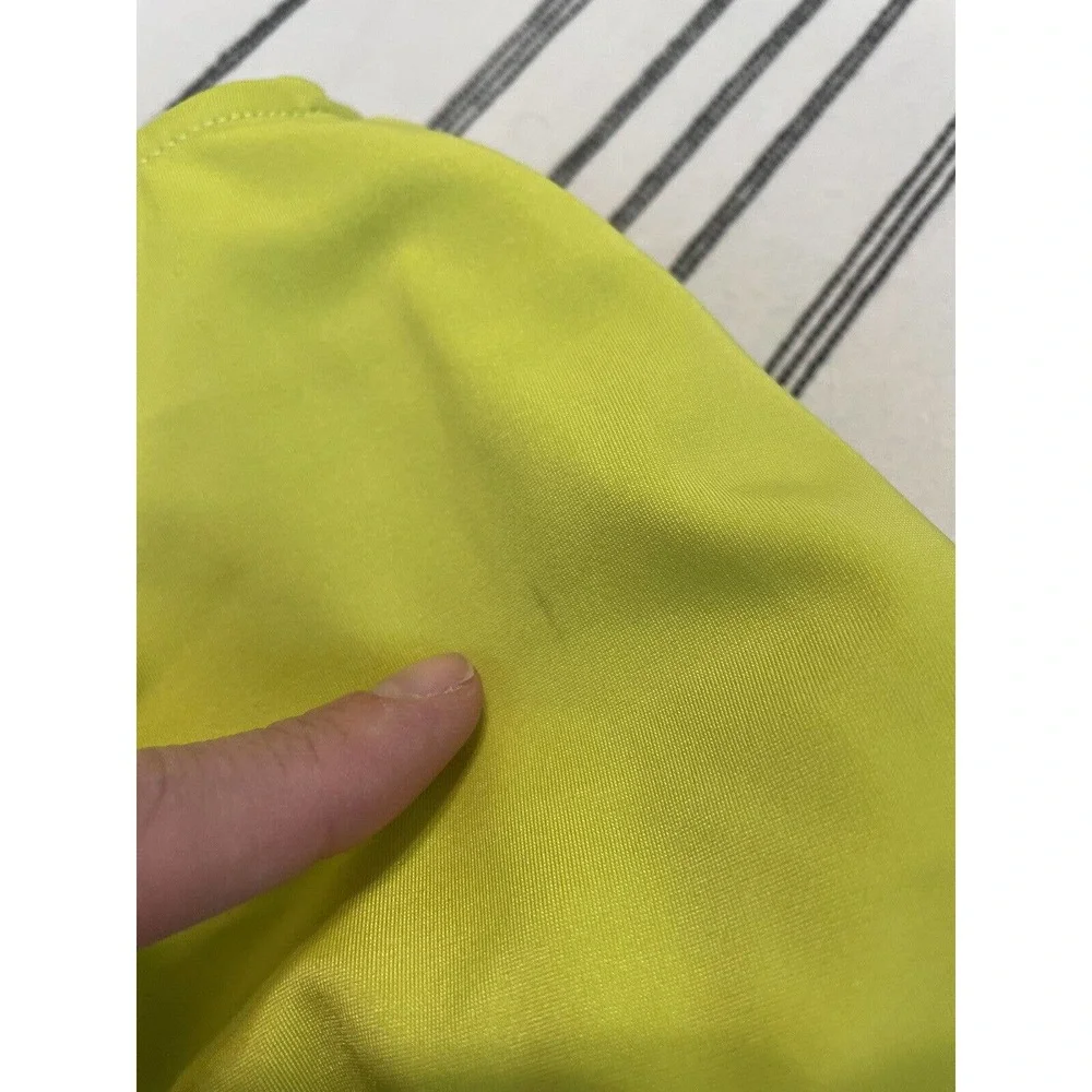 Kortni Jeane Lime Green Swing Swim Top Medium Tankini Q2 - Picture 4 of 4